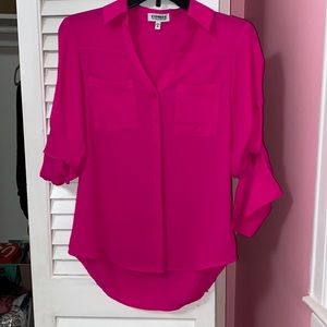 EXPRESS PINK PORTOFINO SHIRT